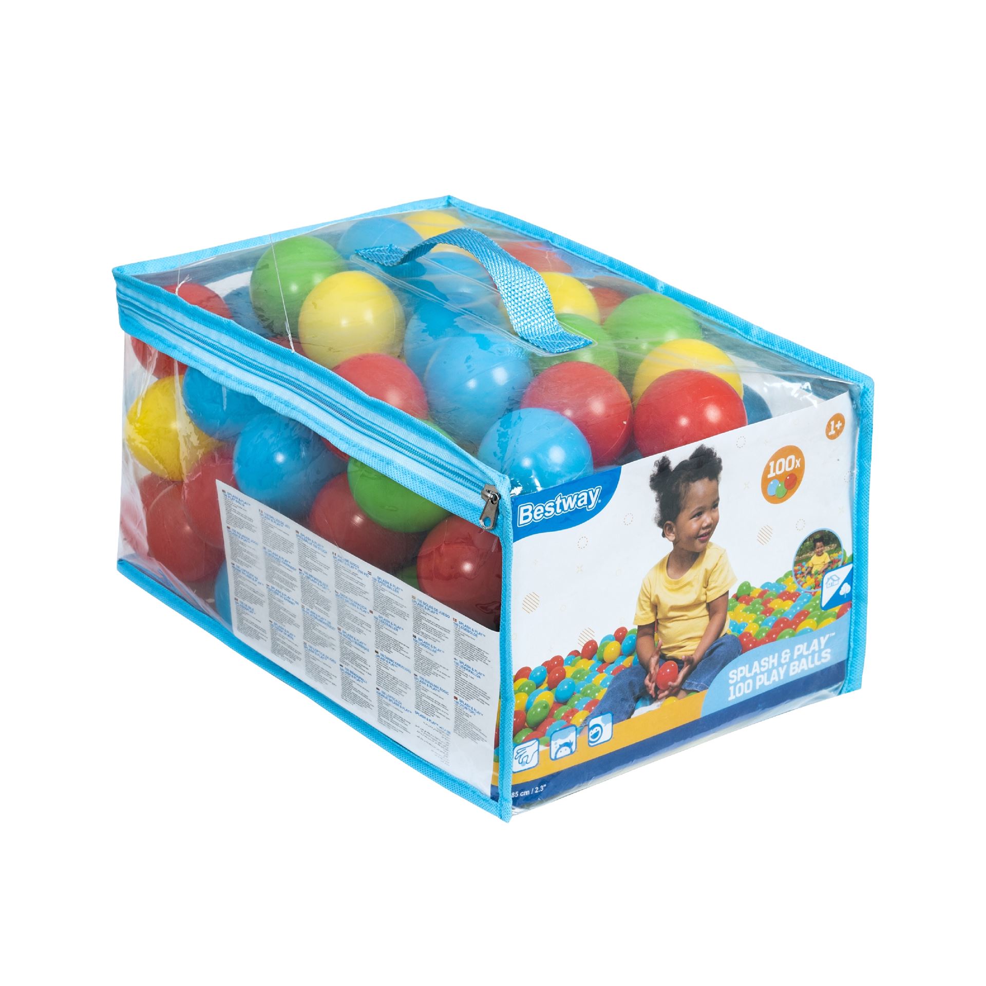 Bestway-2-3-5-85cm-SPLASH-PLAY-100-PLAY-BALLS