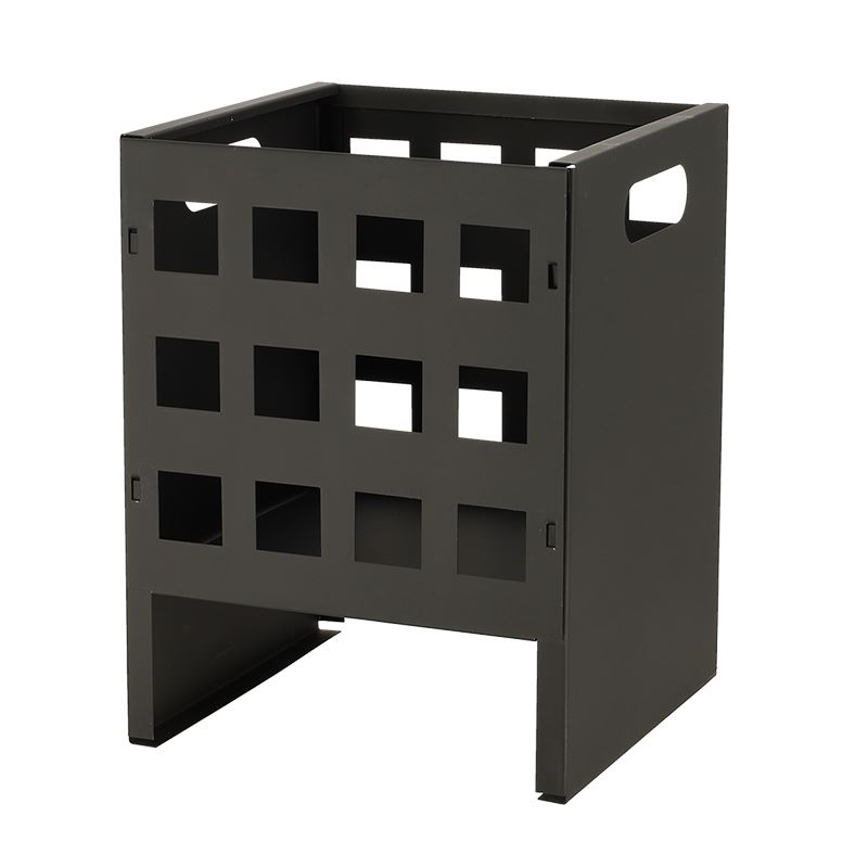 Esschert Design vuurkorf vierkant - 30,8x30,1x40,1cm - zwart Vuurkorf-vierkant-zwart-30cm