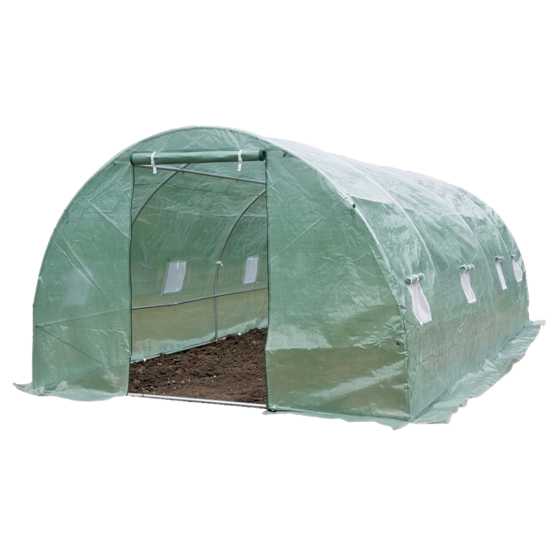 Famiflora tunnelserre 18m² - 300x600x200cm - groen