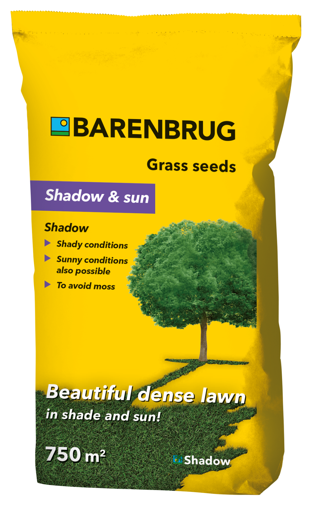 Barenbrug grass seed Shadow - for shade and sun - 15kg up to 750m²