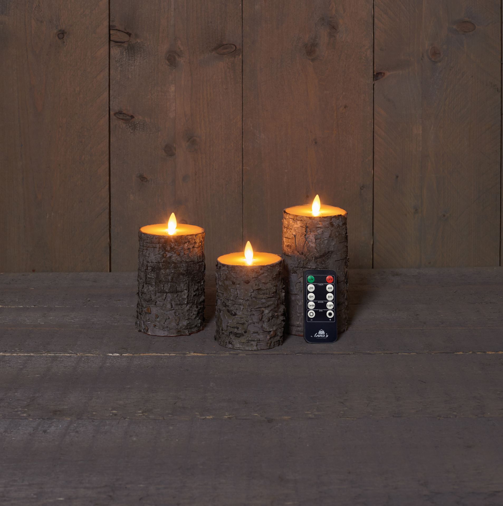 B-O-3ST-KAARS-DONKER-BERK-BEWEGENDE-VLAM-7-5X10-12-5-15CM-3X3AAA-INCL-AFSTANDSBEDIENING