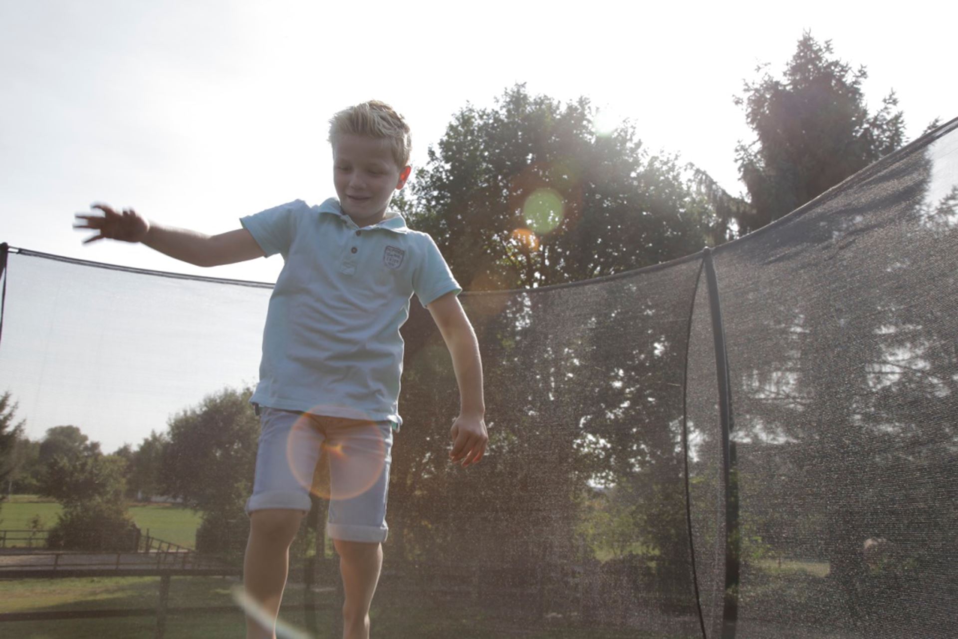 EXIT-Silhouette-inground-trampoline-305cm-met-veiligheidsnet-zwart