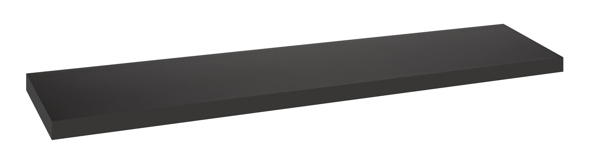 Wandtablet-120cm-zwart