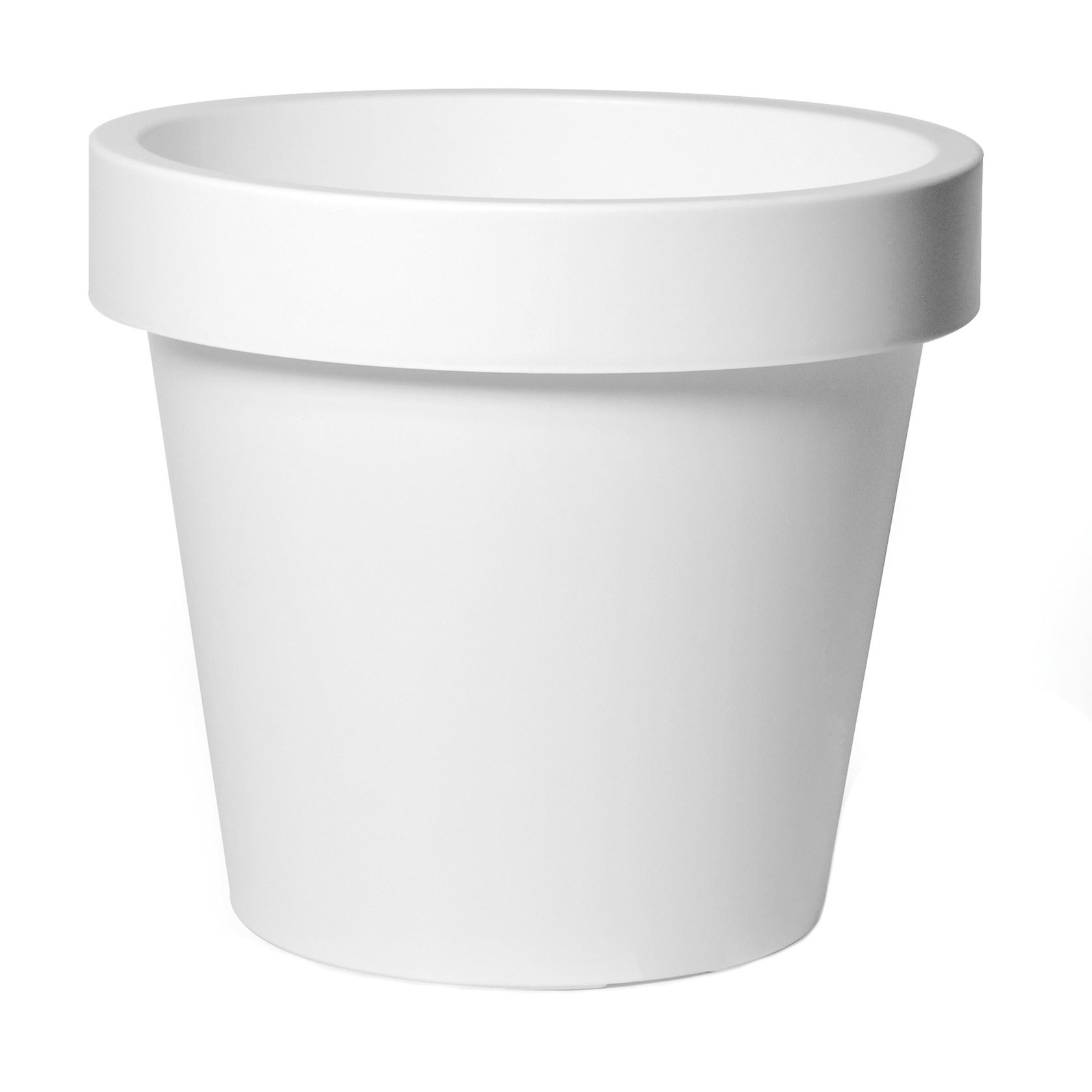 Linea-Iris-Flowerpot-White-D40H35