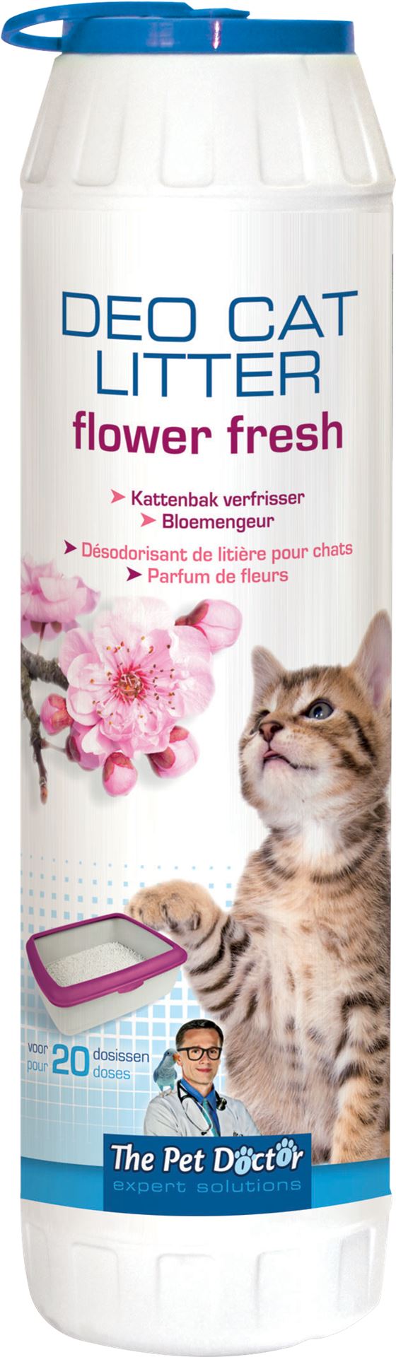 Deo-cat-litter-flower-fresh-750gr-verlengt-het-gebruik-van-kattenbakvulling