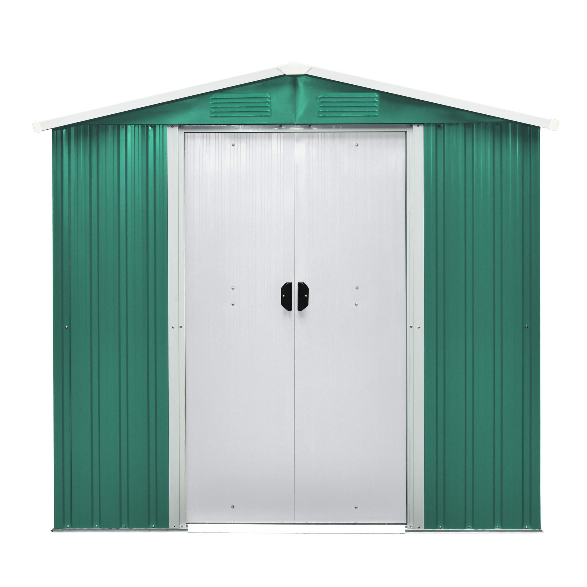 Tuinberging-Koln-II-65-dennegroen-creme-Tuinberging-metaal-B184-x-L119-x-H184-cm