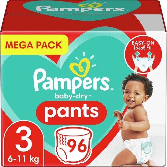 Pampers-Baby-Dry-Pants-Maat-3-96-luierbroekjes-6-11-KG-