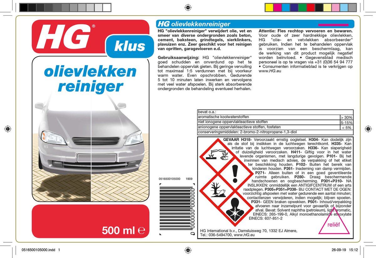 hg-olievlekkenreiniger