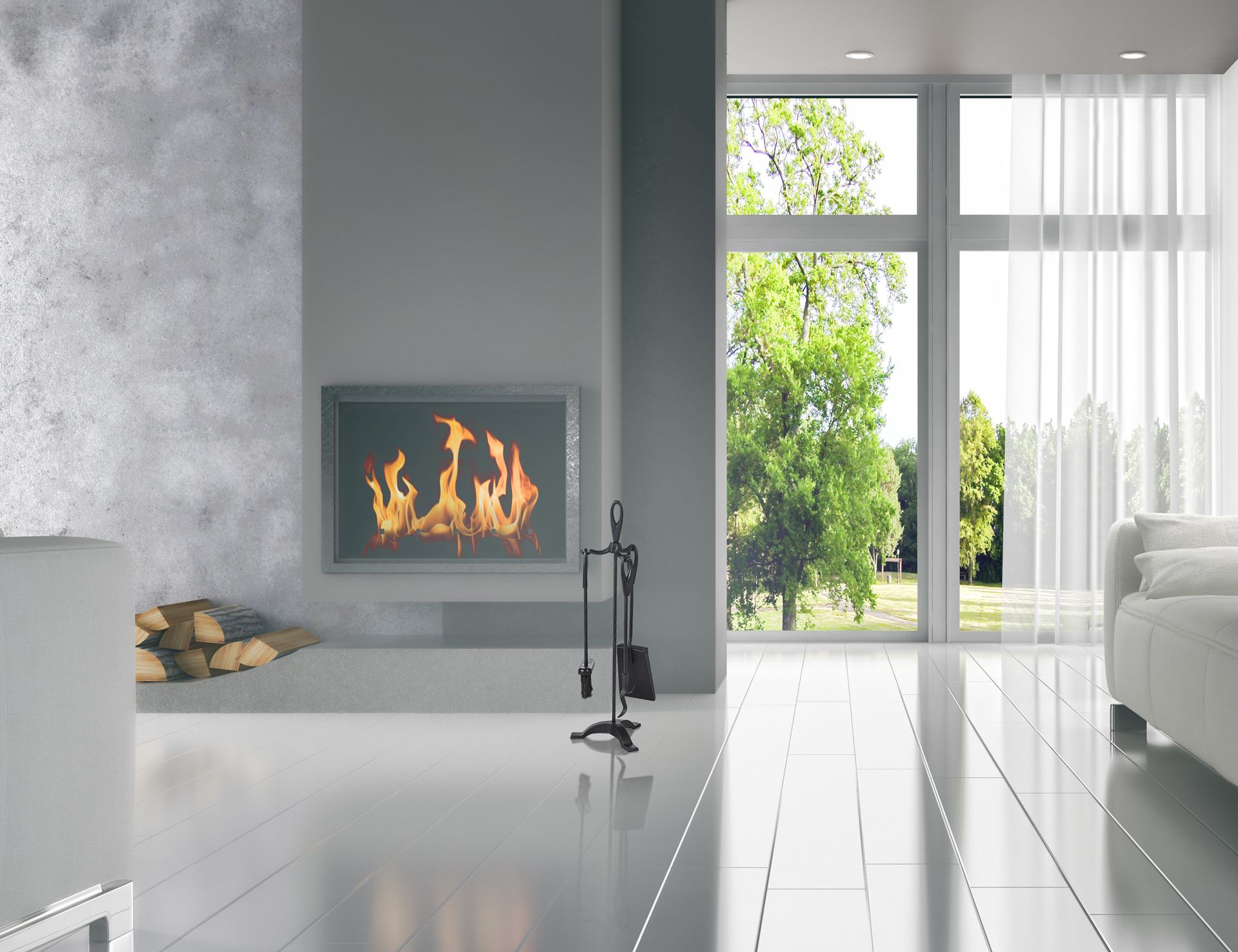 Haardset-merapi-4-delig-zwart-h-63-5cm