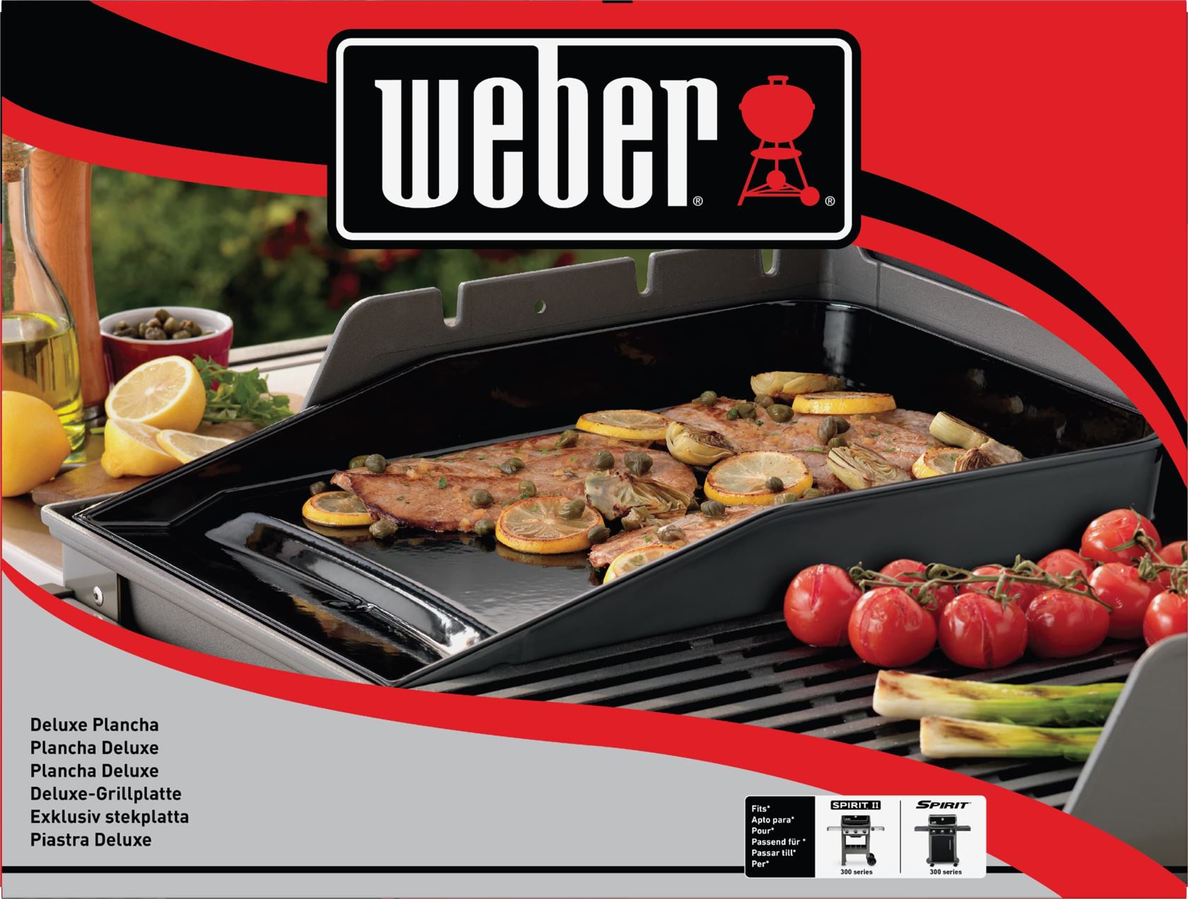 Weber® Plancha for Spirit™ 300 series Weber-Plancha-voor-Spirit-300-serie