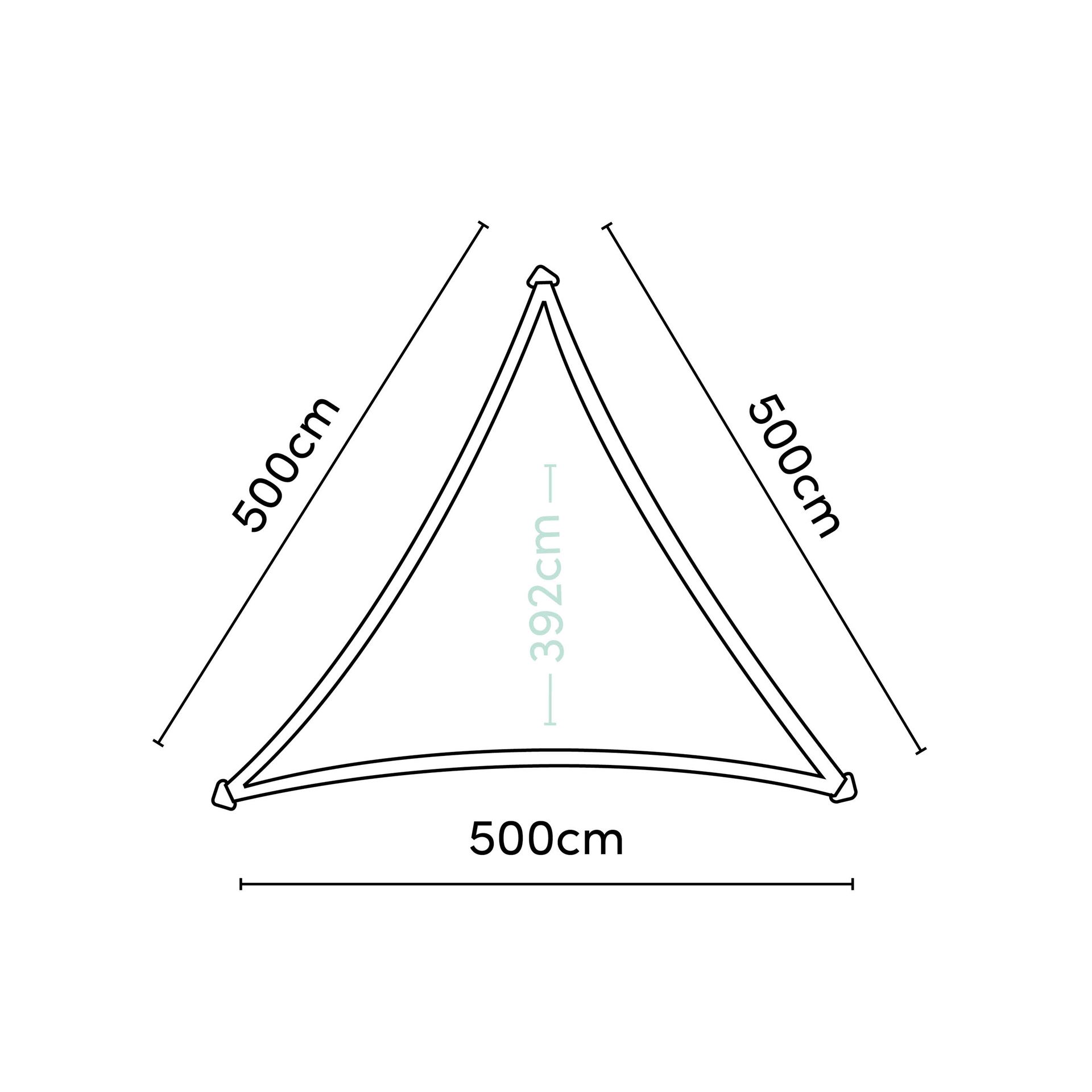 Platinum-Sun-Shade-Schaduwdoek-Driehoek-500x500x500-Kleur-Grijs