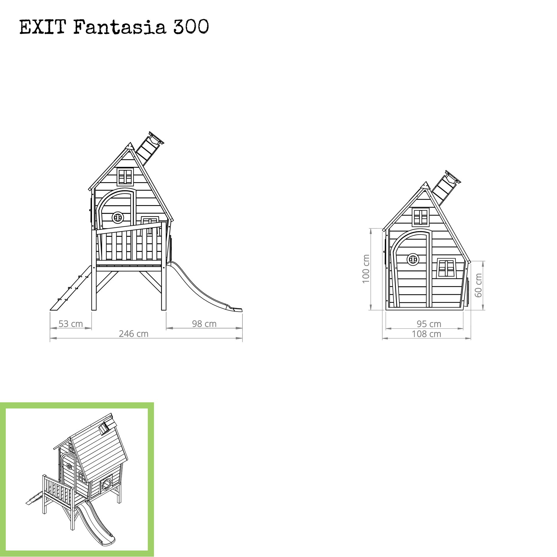 EXIT-Fantasia-300-houten-speelhuis-rood