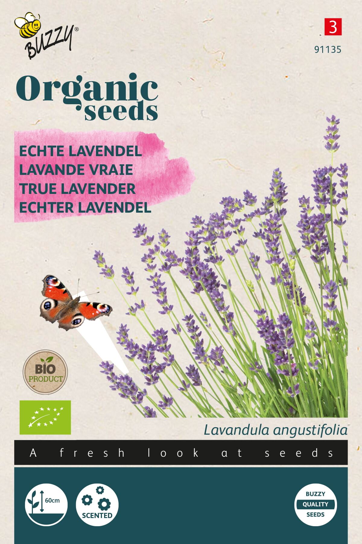 Buzzy® Bio Lavendel zaden
