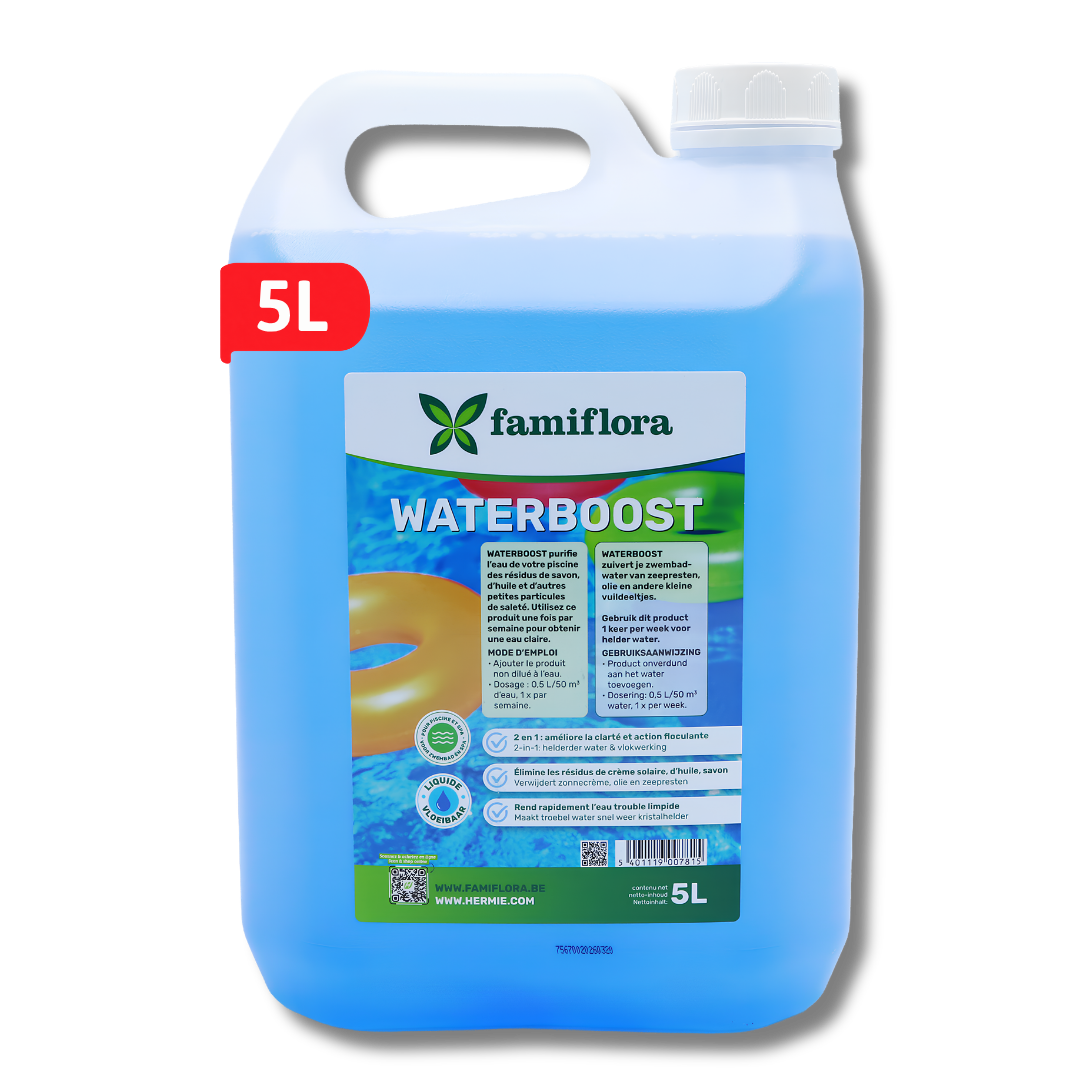 Famiflora Waterboost liquid 5L - against cloudy water!