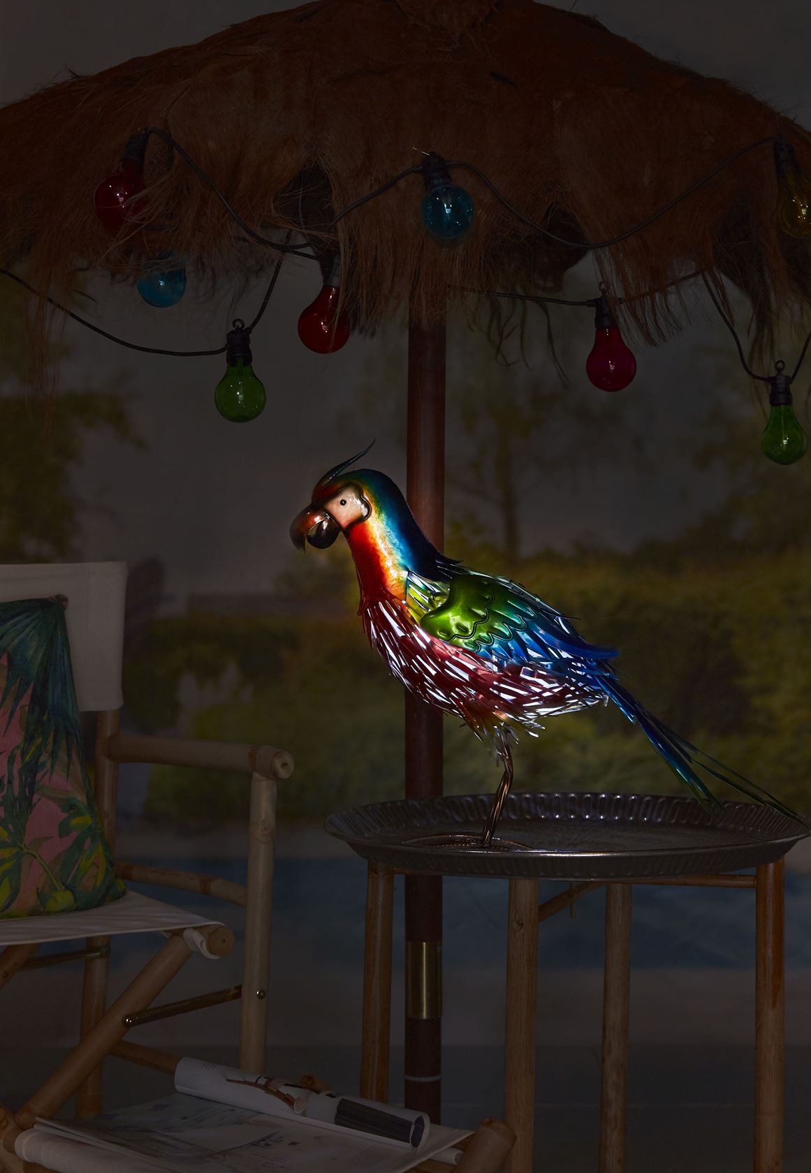 Tuinlamp-LED-solar-dierenlamp-parrot-bird