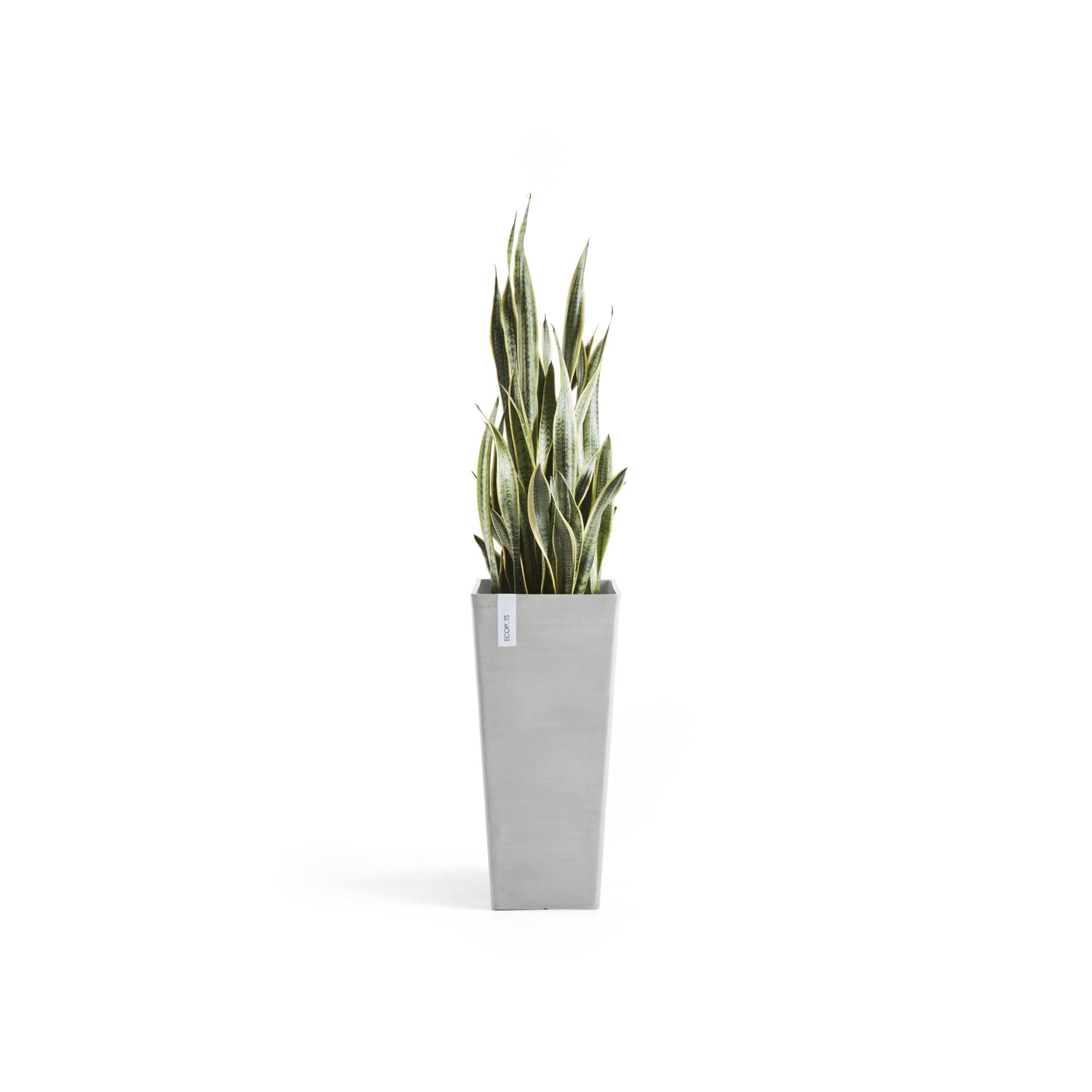 Ecopots-rotterdam-high-white-grey-LBH-32x32x70-cm