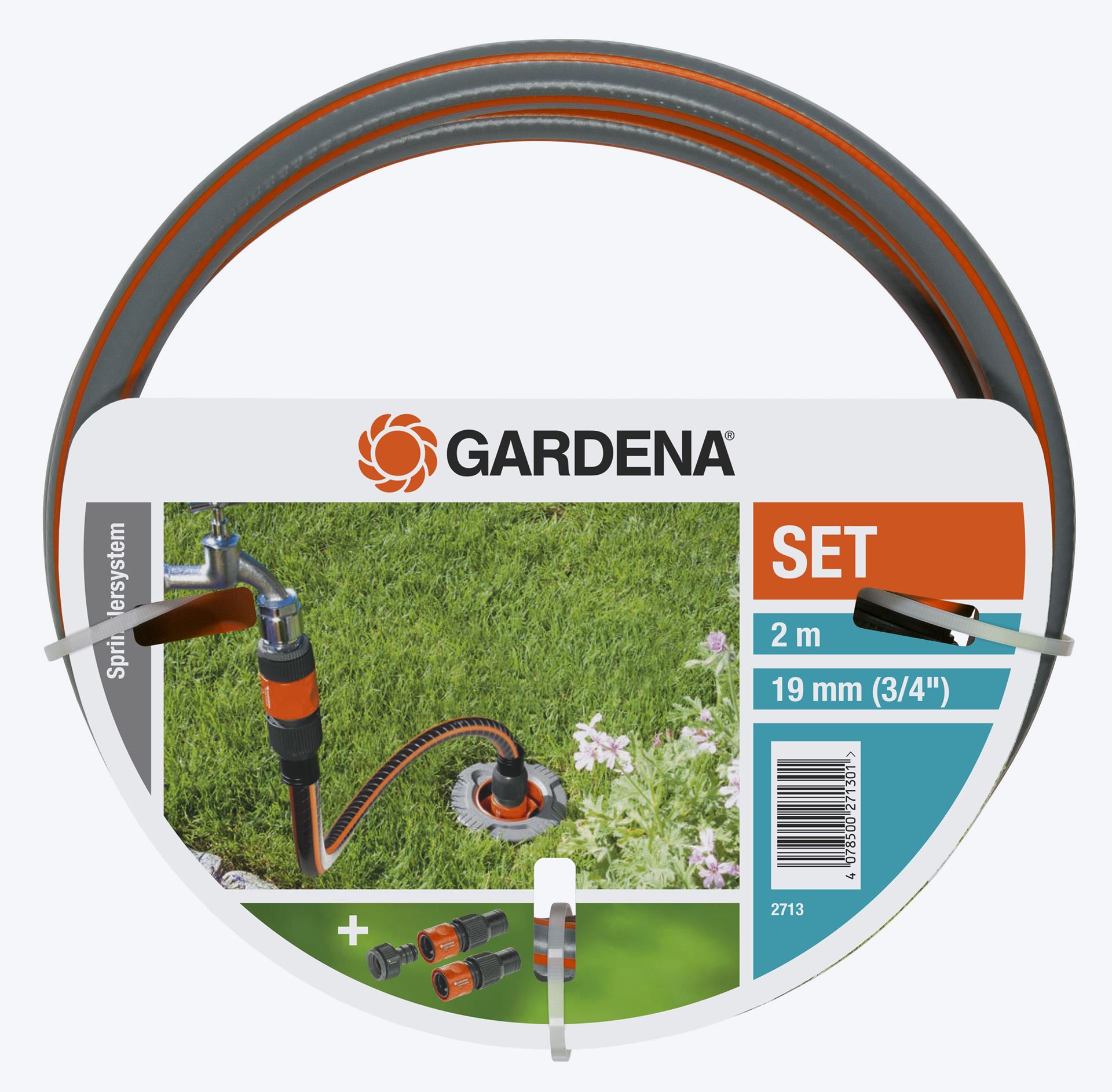 Gardena Profi maxi-flow system aansluitgarnituur