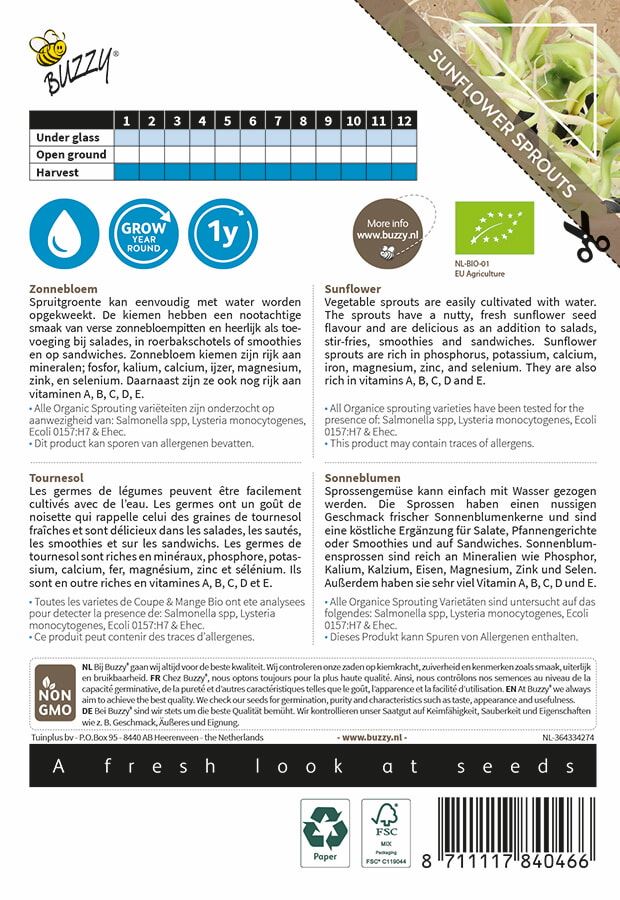 Buzzy-Organic-Sprouting-Zonnebloemkers-BIO-