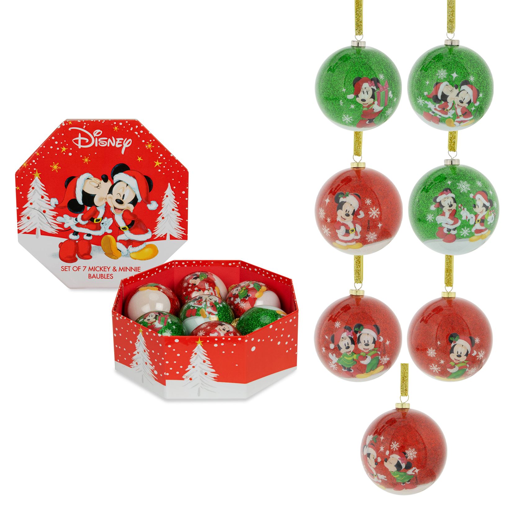 Disney-Kerstballen-set-7stuks-Mickey-Minnie