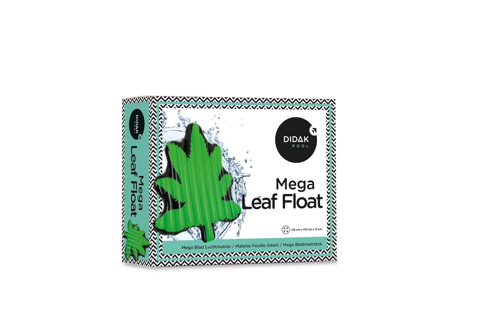 luchtmatras-mega-leaf-175x170x13cm