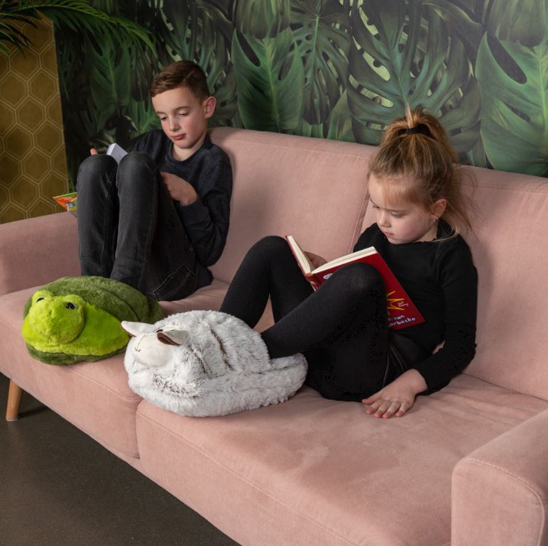 Slipper-Cozy-Noxxiez-grijs-schaap