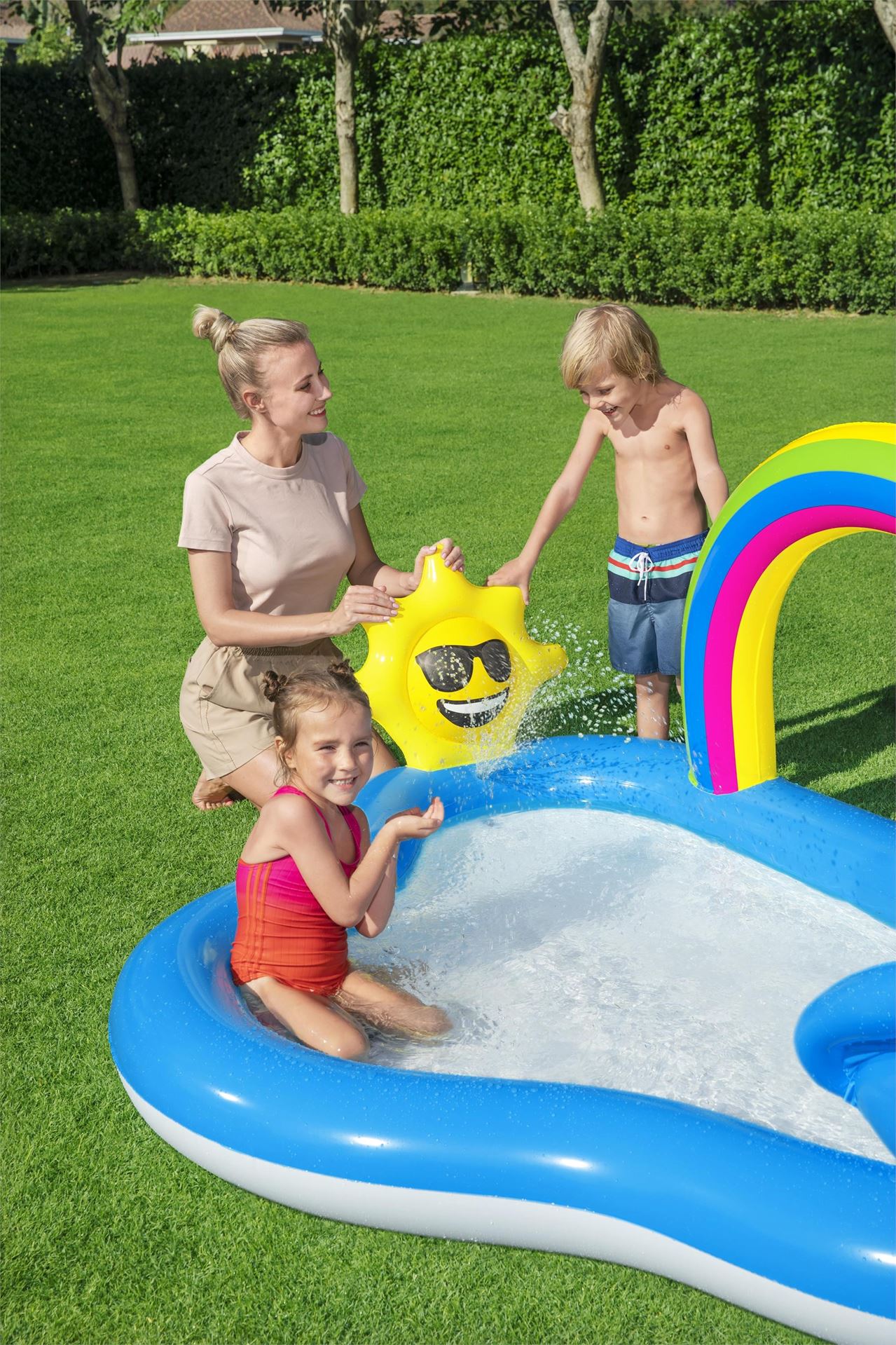 Bestway-8-5-x-57-x-36-2-57m-x-1-45m-x-91cm-Rainbow-N-Shine-Play-Center