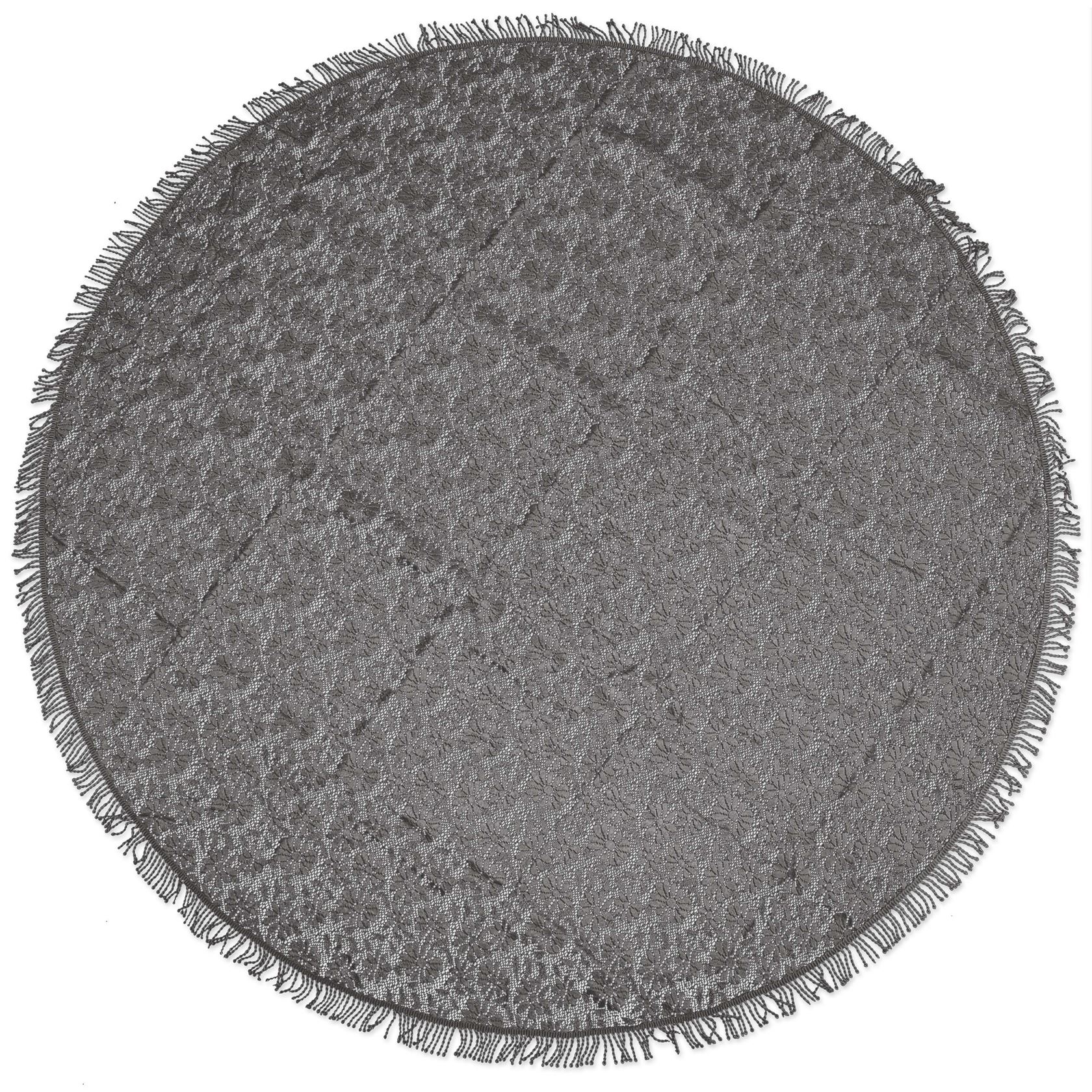 Tafelkleed-Foam-unique-outdoor-dia-160cm-dark-grey