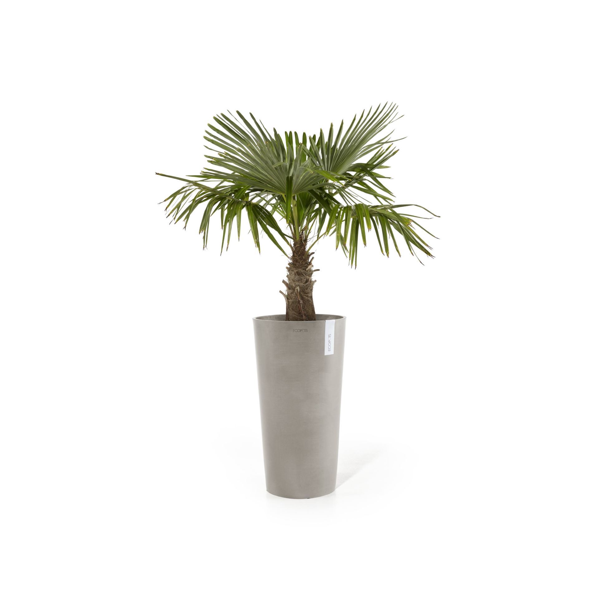 Ecopots-amsterdam-high-taupe-50cm-H90-cm