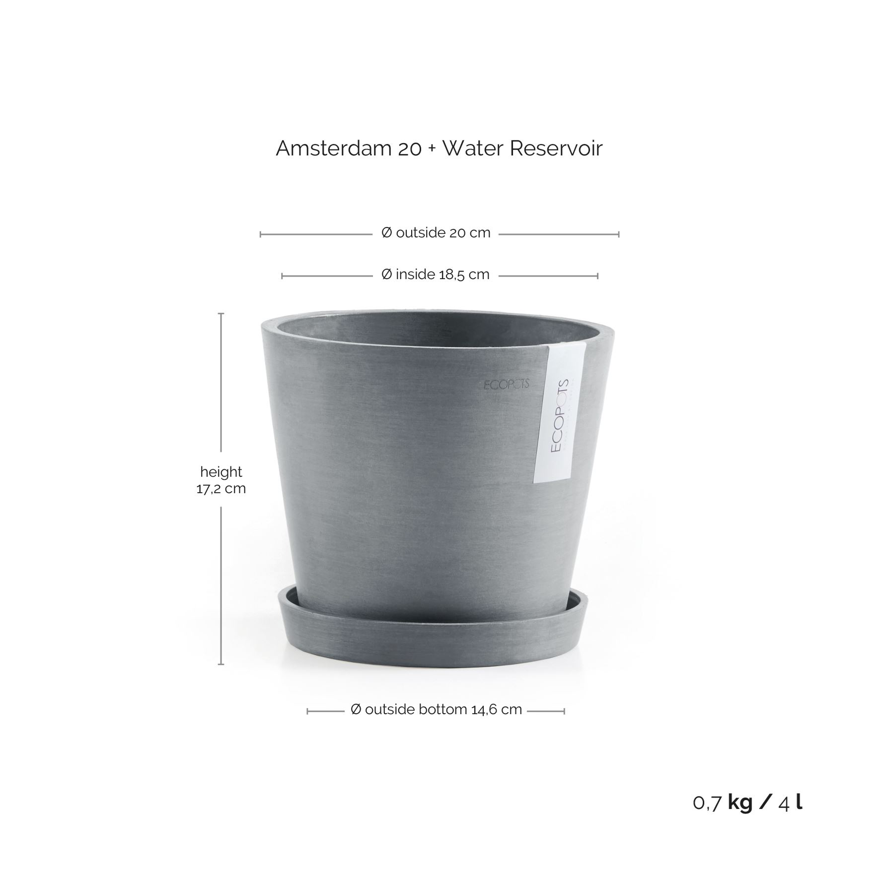 Ecopots-amsterdam-blue-grey-20-cm-H17-5-cm-incl-waterreservoir