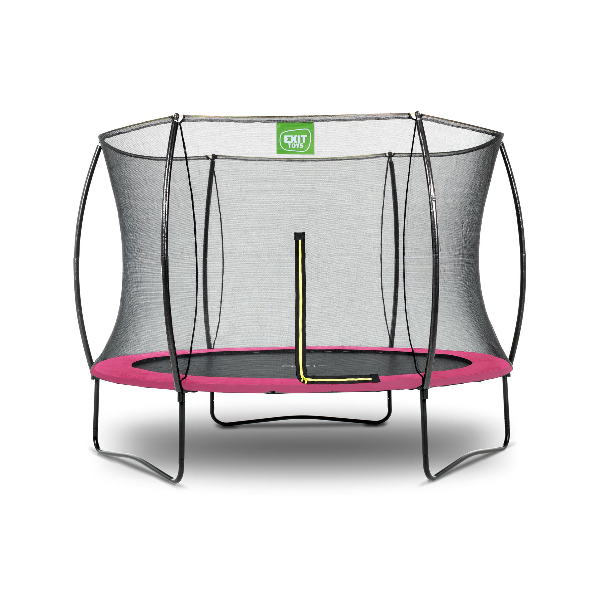 EXIT-Silhouette-trampoline-244cm-roze