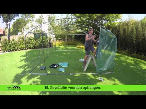 Serre tunnel Filclair Elegant- 4,20 x 7,50 m - 31,5 m²