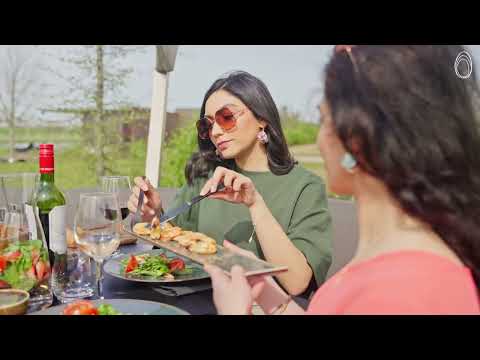 Kandu Cooking 41 charcoal grill - Coal Grey - Vertical Cooking BBQ - Ø58 x H95 cm