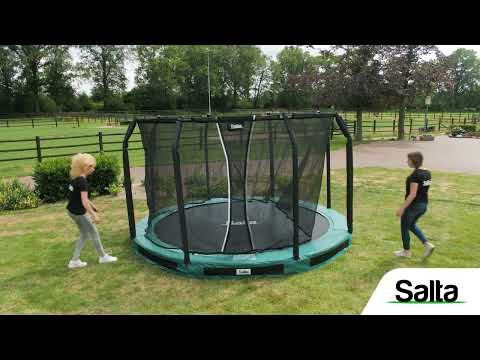 Salta Premium Ground 251 cm - Noir - Sans filet de sécurité