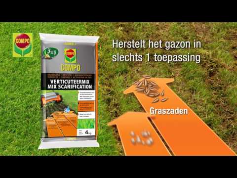 Compo verticuteermix 3-in-1 - 4 kg - voor 150 m²