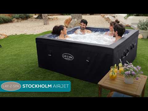 Bestway Lay-Z-Spa Stockholm AirJet SMART opblaasbare spa - 4-6 personen